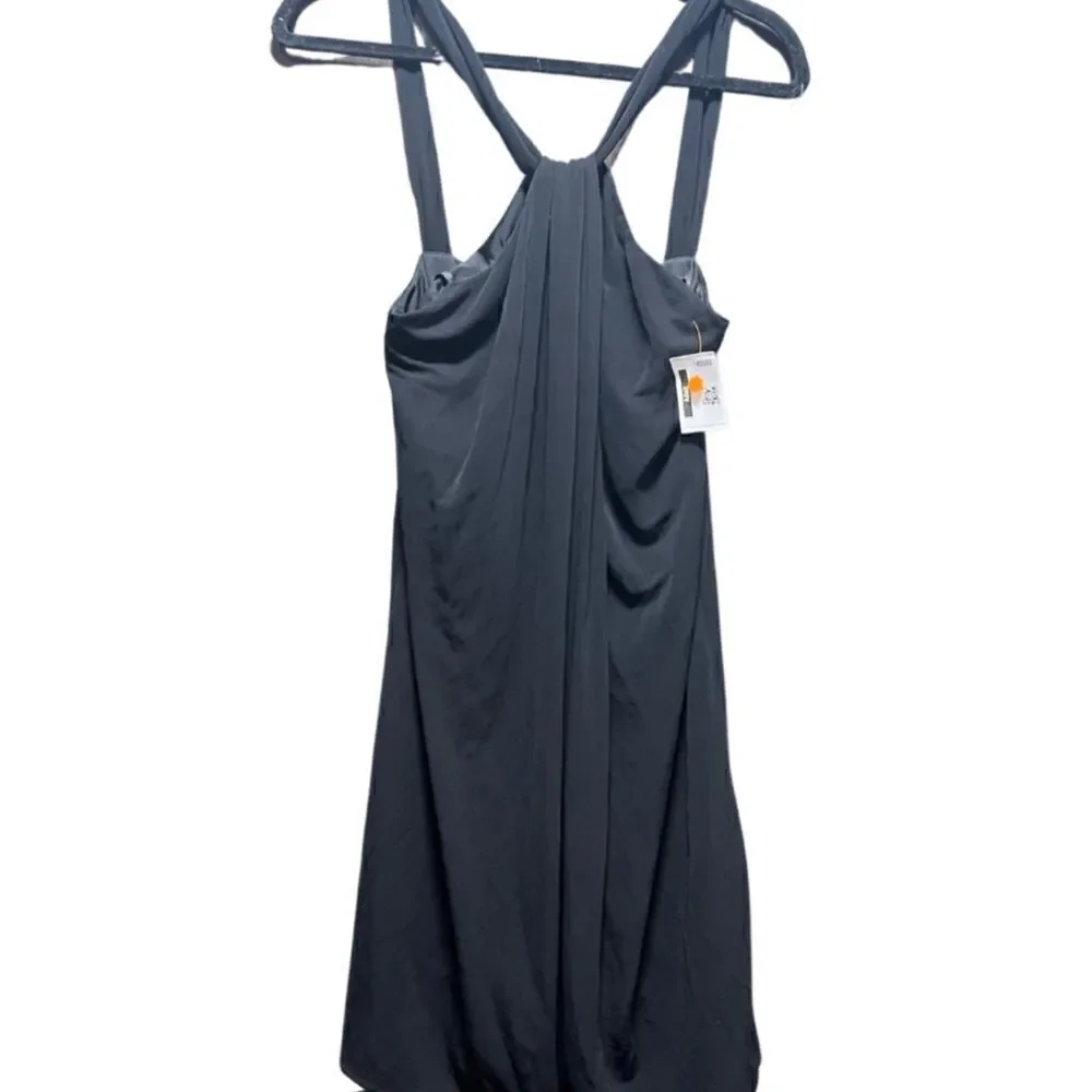NWT Twelfth Street by Cynthia Vincent | black halter dress Small S Anthropologie